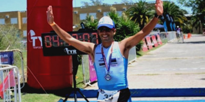 Triatlón: Junior Mansilla, campeón argentino en Termas